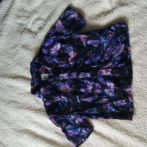 Vans XS Cropped Button Up